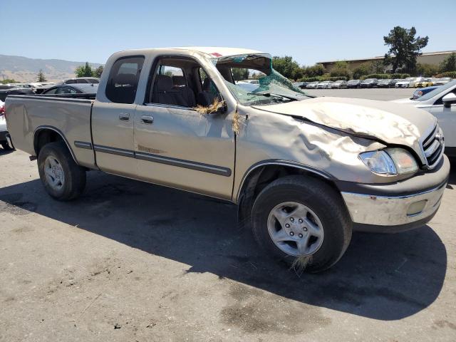 5TBRT34121S190183 - 2001 TOYOTA TUNDRA ACCESS CAB ბეჟი ფოტო 4
