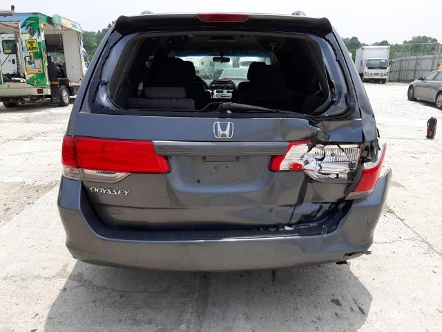 5FNRL3H56AB070914 - 2010 HONDA ODYSSEY EX GRAY photo 6