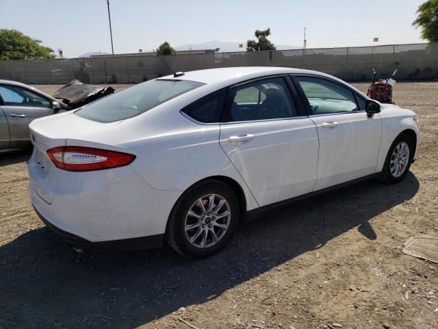 3FA6P0G75FR117354 - 2015 FORD FUSION S WHITE photo 3