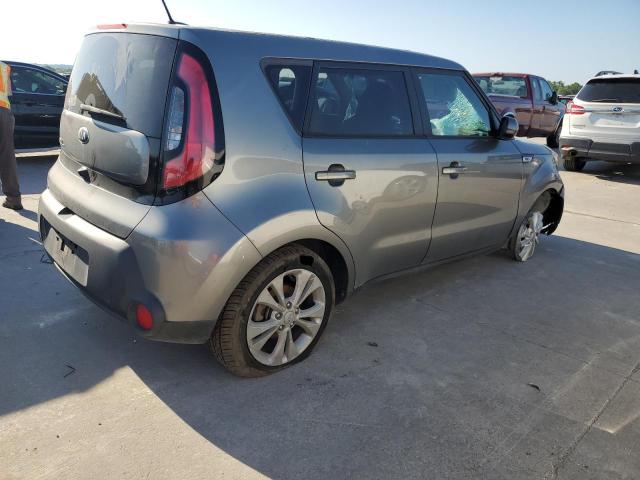 KNDJP3A5XF7201920 - 2015 KIA SOUL + GRAY photo 3