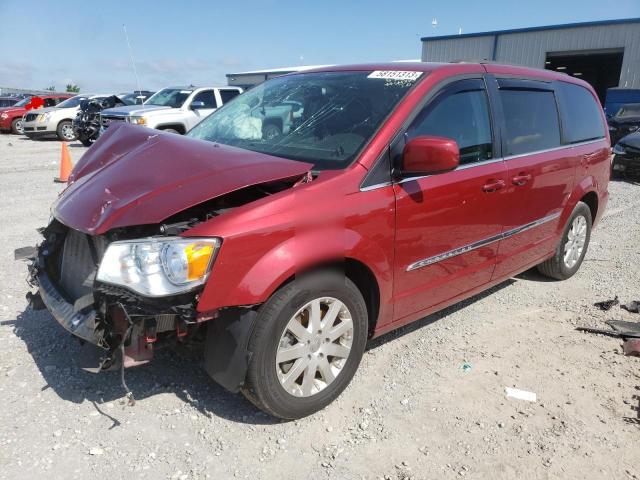 2C4RC1BG3GR156645 - 2016 CHRYSLER TOWN & COU TOURING RED photo 1