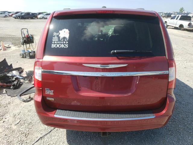 2C4RC1BG3GR156645 - 2016 CHRYSLER TOWN & COU TOURING RED photo 6