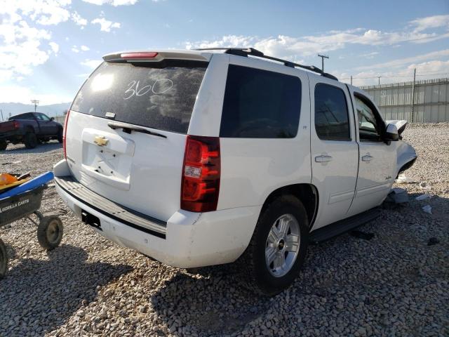 1GNSKBE09DR335256 - 2013 CHEVROLET TAHOE K1500 LT WHITE photo 3