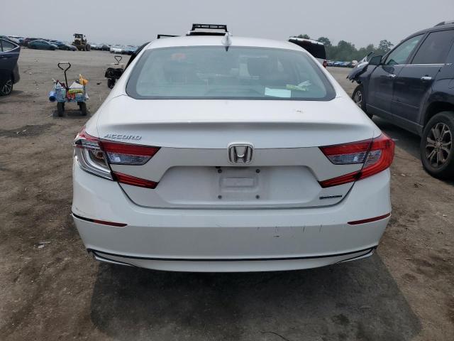 1HGCV3F44KA021622 - 2019 HONDA ACCORD HYBRID EX WHITE photo 6