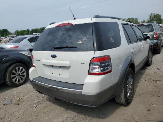 1FMDK02W39GA00684 - 2009 FORD TAURUS X SEL WHITE photo 3