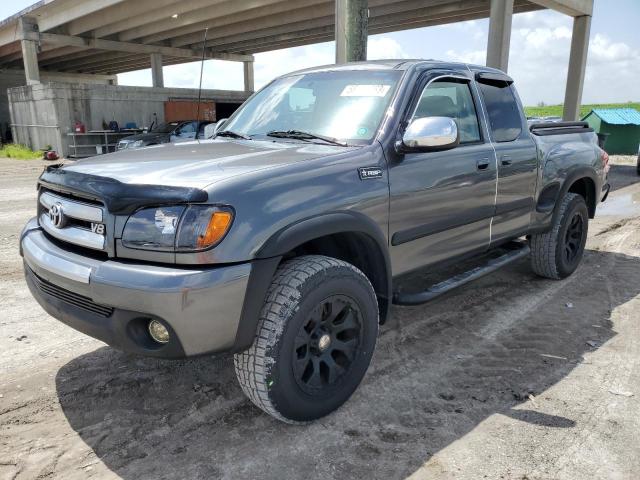 5TBRT34104S446986 - 2004 TOYOTA TUNDRA ACCESS CAB SR5 CHARCOAL photo 1