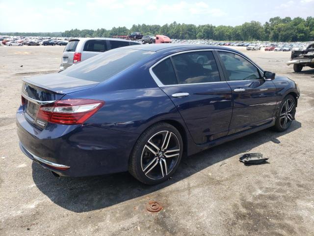 1HGCR2F19HA034458 - 2017 HONDA ACCORD SPORT SPECIAL EDITION BLUE photo 3