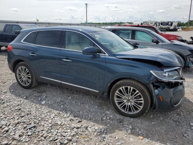 2LMTJ8LR3GBL59404 - 2016 LINCOLN MKX RESERVE BLUE photo 4
