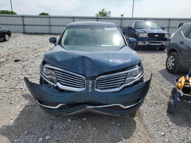 2LMTJ8LR3GBL59404 - 2016 LINCOLN MKX RESERVE BLUE photo 5