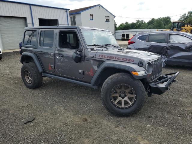 1C4HJXFG3LW106716 - 2020 JEEP WRANGLER RUBICON GRAY photo 4