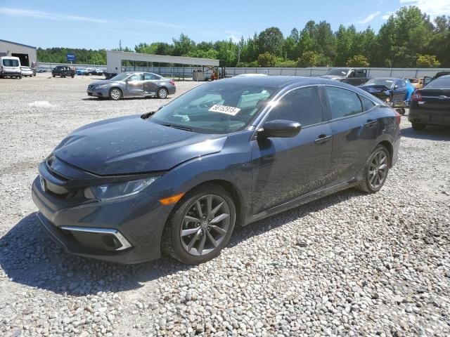 19XFC1F73LE024123 - 2020 HONDA CIVIC EXL BLUE photo 1