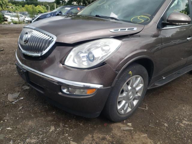 5GAKRBED3BJ239028 - 2011 BUICK ENCLAVE CXL BROWN photo 9