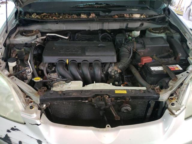 2T1KR32E34C278167 - 2004 TOYOTA COROLLA MA XR SILVER photo 11