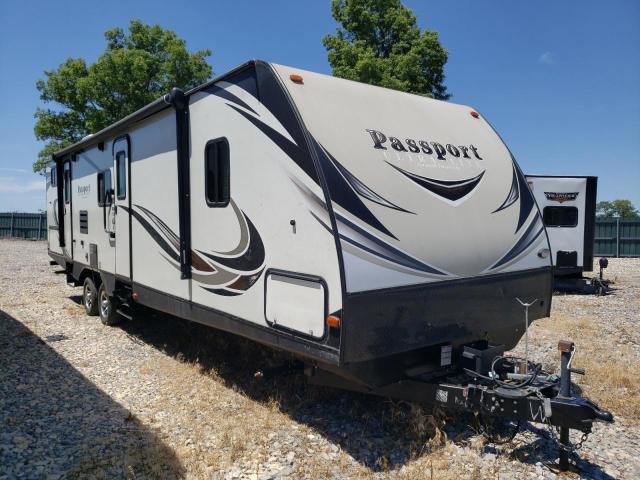 4YDT33526HT416092 - 2017 KEYSTONE PASSPORT 双色 照片 1