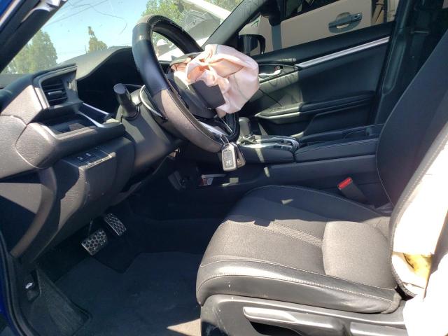 2HGFC2F86LH546572 - 2020 HONDA CIVIC SPORT 蓝色 照片 7