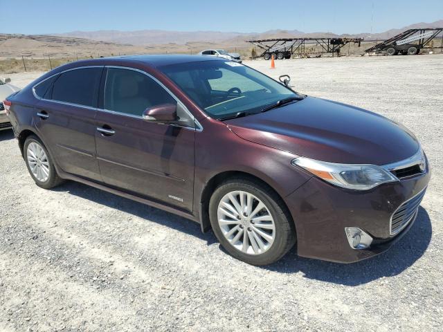 4T1BD1EB1FU045460 - 2015 TOYOTA AVALON HYBRID BURGUNDY photo 4