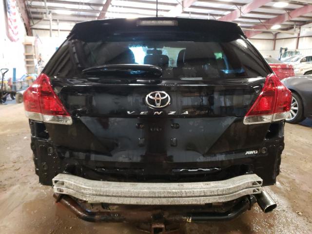 4T3BA3BB0DU042689 - 2013 TOYOTA VENZA LE BLACK photo 6