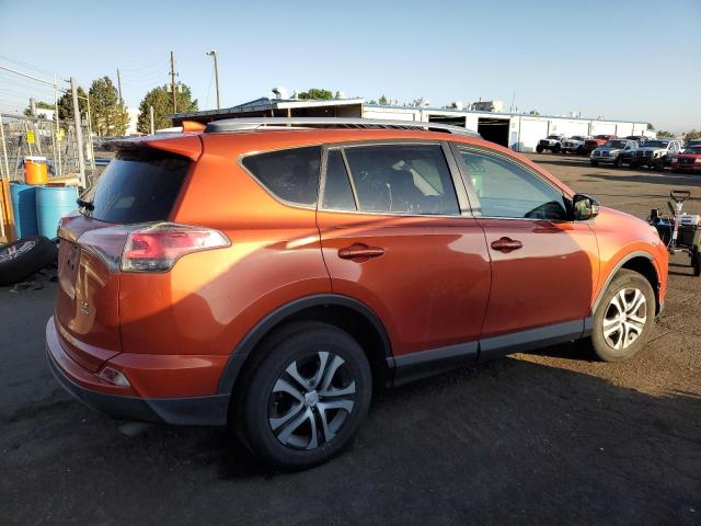 JTMBFREV6GJ057050 - 2016 TOYOTA RAV4 LE ORANGE photo 3