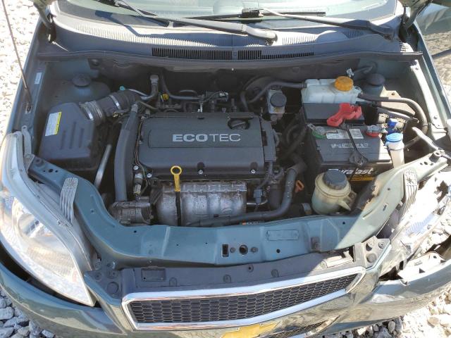 KL1TD6DE4BB150489 - 2011 CHEVROLET AVEO LS Mavi foto 11