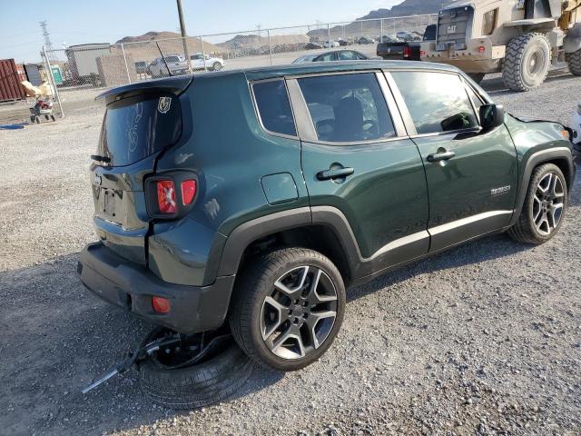 ZACNJCAB9MPM35617 - 2021 JEEP RENEGADE SPORT GREEN photo 3