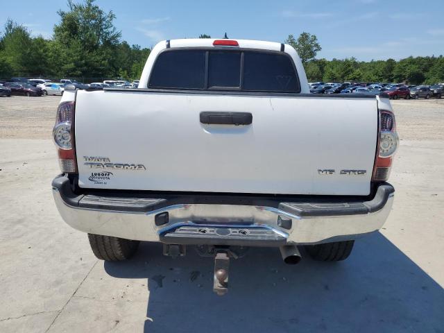 3TMLU4EN3EM163467 - 2014 TOYOTA TACOMA DOUBLE CAB WHITE photo 6