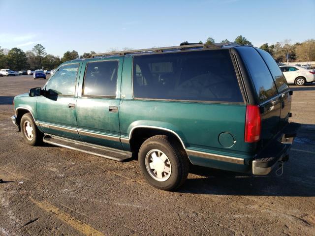 3GNEC16R8WG123081 - 1998 CHEVROLET SUBURBAN C1500 GREEN photo 2