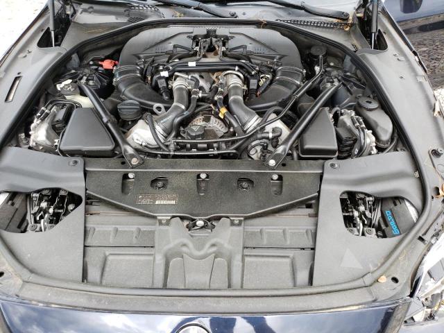 WBA6B2C59ED129293 - 2014 BMW 650 I GRAN COUPE BLUE photo 11