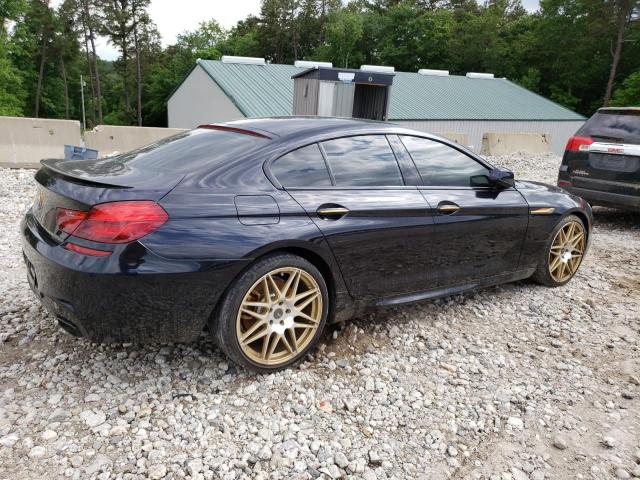 WBA6B2C59ED129293 - 2014 BMW 650 I GRAN COUPE BLUE photo 3