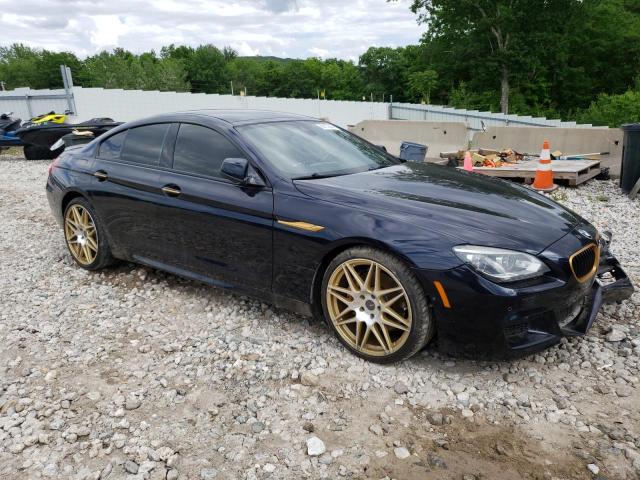 WBA6B2C59ED129293 - 2014 BMW 650 I GRAN COUPE BLUE photo 4