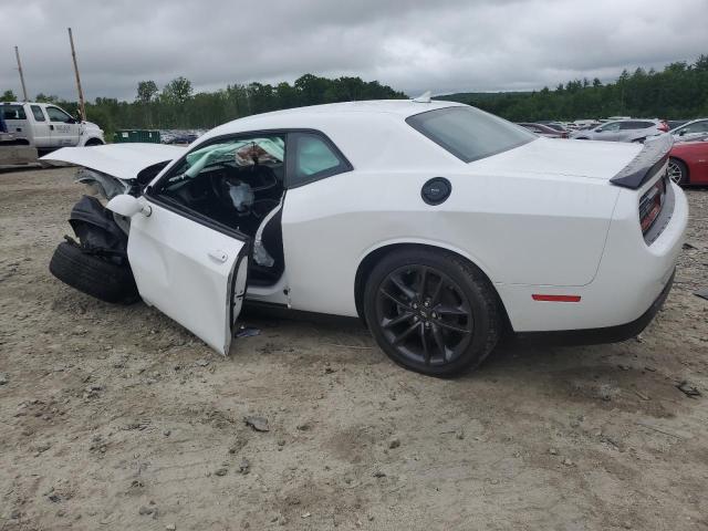 2C3CDZKG4NH118544 - 2022 DODGE CHALLENGER GT WHITE photo 2