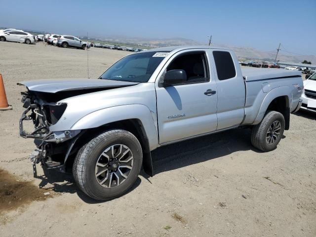 5TETU62N48Z511641 - 2008 TOYOTA TACOMA PRERUNNER ACCESS CAB SILVER photo 1