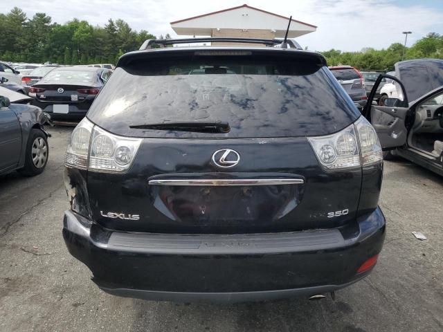 2T2HK31U77C023884 - 2007 LEXUS RX 350 BLACK photo 6