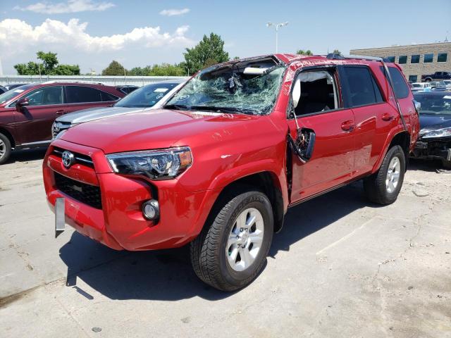 JTEBU5JR1L5836782 - 2020 TOYOTA 4RUNNER SR5/SR5 PREMIUM RED photo 1