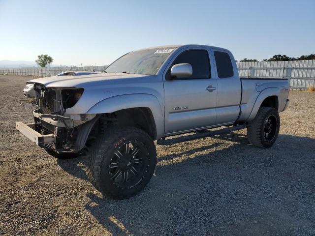 5TETU62N26Z185643 - 2006 TOYOTA TACOMA PRERUNNER ACCESS CAB SILVER photo 1