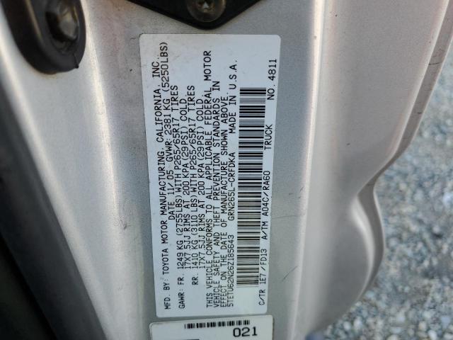 5TETU62N26Z185643 - 2006 TOYOTA TACOMA PRERUNNER ACCESS CAB SILVER photo 13