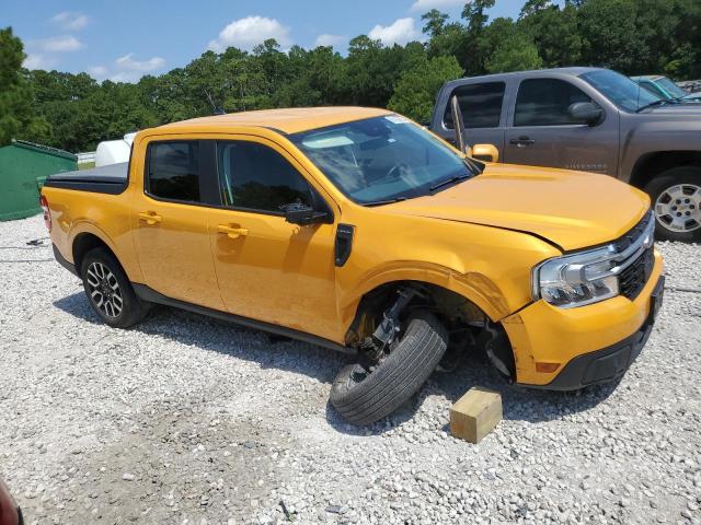 3FTTW8E33NRA56566 - 2022 FORD MAVERICK XL YELLOW photo 4