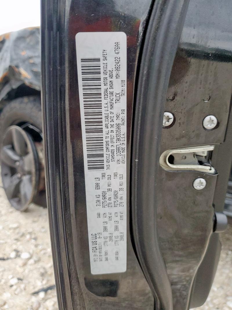 1C6RR7LT8KS535006 - 2019 RAM 1500 CLASS SLT 黑色 照片 13