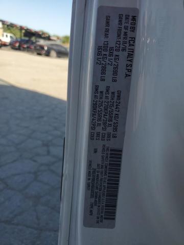 ZFBERFBB5H6E69385 - 2017 RAM PROMASTER SLT Білий фото 14