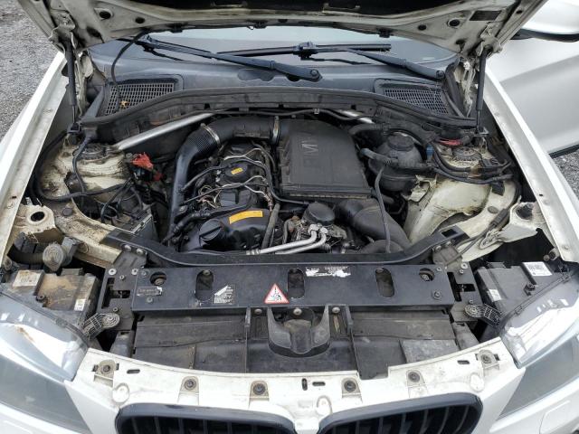 5UXWX7C51CL736355 - 2012 BMW X3 XDRIVE35I WHITE photo 12