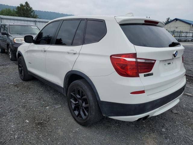 5UXWX7C51CL736355 - 2012 BMW X3 XDRIVE35I WHITE photo 2