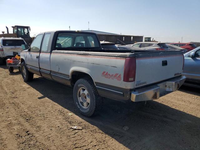 1GTEK19K9PE533648 - 1993 GMC SIERRA K1500 GRAY photo 2