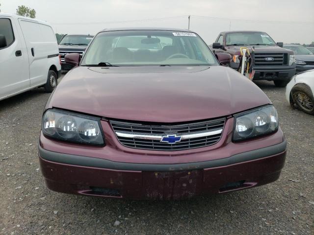 2G1WF52E039164611 - 2003 CHEVROLET IMPALA PURPLE photo 5