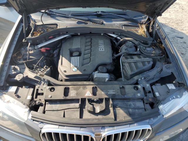 5UXWX5C53CL719349 - 2012 BMW X3 XDRIVE28I GRAY photo 12