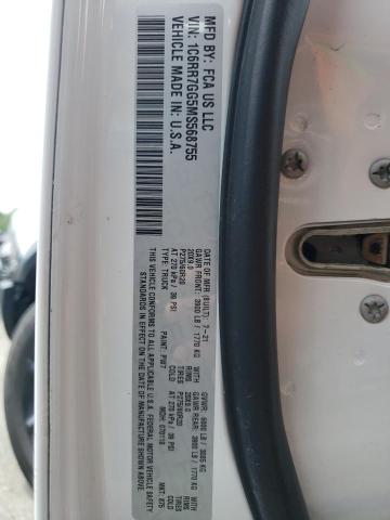 1C6RR7GG5MS568755 - 2021 RAM 1500 CLASS SLT 白色 照片 12