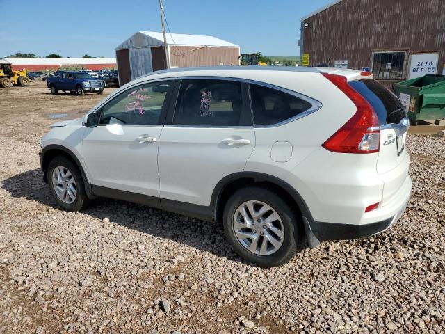 5J6RM4H78FL080427 - 2015 HONDA CR-V EXL WHITE photo 2