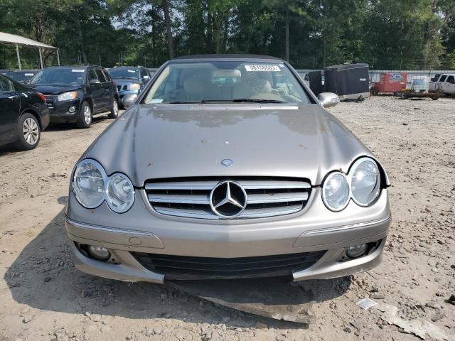 WDBTK56F28F252498 - 2008 MERCEDES-BENZ CLK-CLASS 350 SILVER photo 5