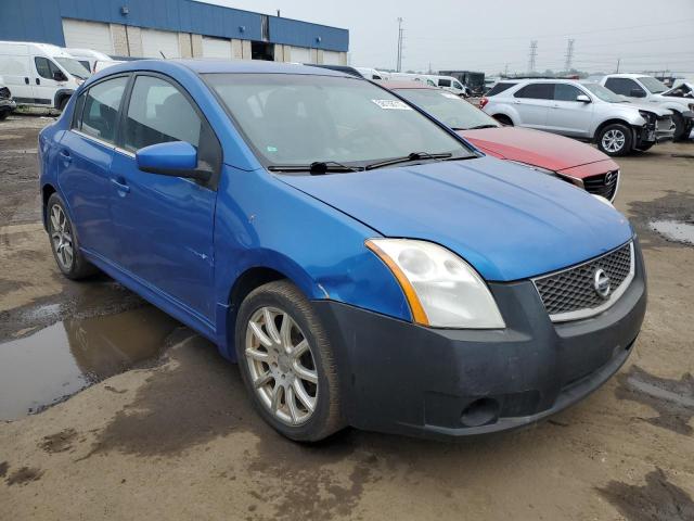 3N1BB61E47L685328 - 2007 NISSAN SENTRA SE-R BLUE photo 4