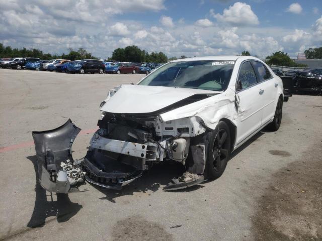 1G1ZC5E03CF186521 - 2012 CHEVROLET MALIBU 1LT 白色 照片 2