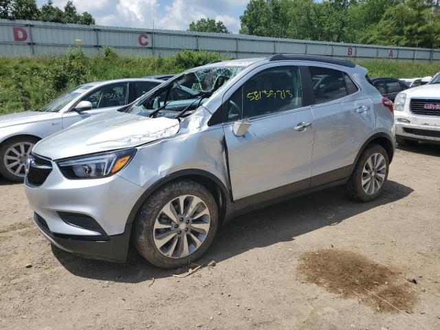 KL4CJASB0KB856706 - 2019 BUICK ENCORE PREFERRED SILVER photo 1