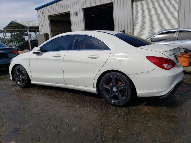 WDDSJ4GB6EN072521 - 2014 MERCEDES-BENZ CLA 250 4MATIC WHITE photo 2